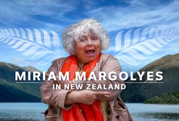Miriam Margolyes in New Zealand