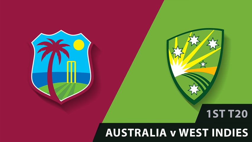 AUS v WI: 1st T20